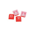 Playstation Style Arrows Red Keycaps
